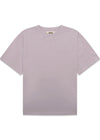 Baine Base tee - Grey-Purple-T-shirts-Woodbird-Butler Loftet