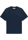 Baine Cray Tee - Marine-T-shirts-Woodbird-Butler Loftet