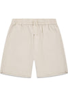 Bommy Linen Shorts - Sand-Shorts-Woodbird-Butler Loftet