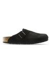 Birkenstocks Boston SFB VL Zwart - Zwart. Koop hier sandalen.