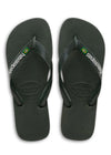 Brasil Logo - Groen Olijf-Sandalen-Havaianas-Butler Loftet
