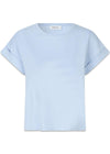 BrazilMD kort t-shirt - Kasjmier Blauw-T-shirts-Modström-Butler Loftet