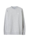 Burcham Logo Crew - Grijs gemêleerde sweatshirts-A-COLD-WALL*-Butler Loftet