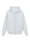 CLASSIC ZIP HOODIE - Cloudy Grey-Hoodies-Bareen-Butler Loftet