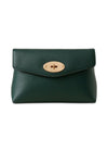 Darley Cosmetisch Etui Zwaar Korrel - Mulberry Groen-Portemonnee/Portemonnee-Mulberry-Butler Loftet