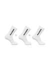 Salomon EVERYDAY CREW 3-PACK-WIT-WIT-WIT - Wit / Wit / Wit. Koop hier sokken/kousen.