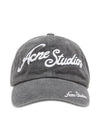 FN-UX-HATS000311 - Zwart-Hoofddeksel-Acne Studios-Butler Loftet