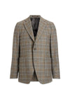 Ferry Patch Zachte Blazer - Staalgrijs-Blazers-Oscar Jacobson-Butler Loftet