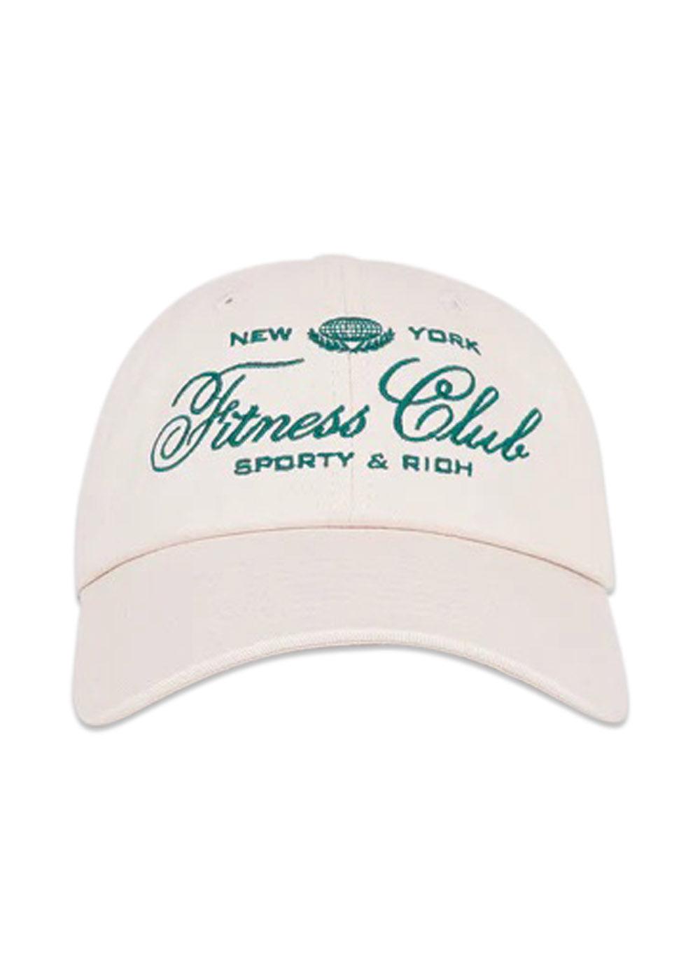 Fitness World Cap - Cream-Headwear-Sporty & Rich-Butler Loftet