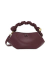 Ganni Bou Tas Mini - Bordeaux-Bags-Ganni-Butler Loftet