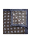 Handkerchief - Black Brown-Accessories-Oscar Jacobson-Butler Loftet