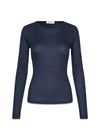 HarperMD LS top - Navy Sky-T-shirts-Modström-Butler Loftet