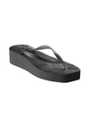 Hoog Platform - Zwart-Sandalen-Sleepers-Butler Loftet