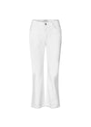 Isoldemd effen cropped jeans - Soft White-Jeans-Modström-Butler Loftet