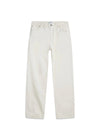 Leroy Twill Broek - Off White-Jeans-Woodbird-Butler Loftet
