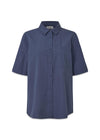 MaudeMD SS shirt - Ombre Blue-Shirts-Modström-Butler Loftet