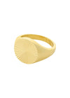 Pernille Corydons Ocean Star Signet Ring - Gold. Køb ringe her.