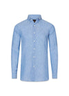 Signature linnen regular fit - Harmony Blue-shirts-Oscar Jacobson-Butler Loftet