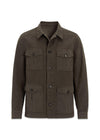 Safari Shirtjack - Legergroen-Bovenkleding-Oscar Jacobson-Butler Loftet