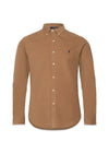 Slim Fit Corduroy overhemd - Bruin-Overhemden-Ralph Lauren-Butler Loftet