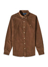 Slim Fit Corduroy overhemd - Bruin-Overhemden-Ralph Lauren-Butler Loftet