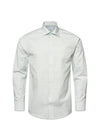 Slim Floral Print Shirt - Light Green-Shirts-Eton-Butler Loftet