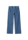 W Simple Pant - Blue Stone Washed-Pants-Carhartt WIP-Butler Loftet
