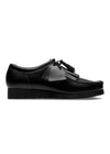 Wallabee - Zwart hoogglanzend leer-Schoenen-Clarks Originals-Butler Loftet