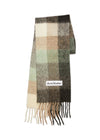 Acne Studios' FN-UX-SCAR000115 - Groen/Grijs/Zwart. Koop hier een sjaal.
