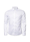 Eton's Slim - Twill Smoking - Wit. Koop hier overhemden.