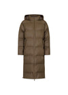 Neo Noir's Viviana C pufferjack - donker taupe. Koop hier donsjassen||winterjassen.