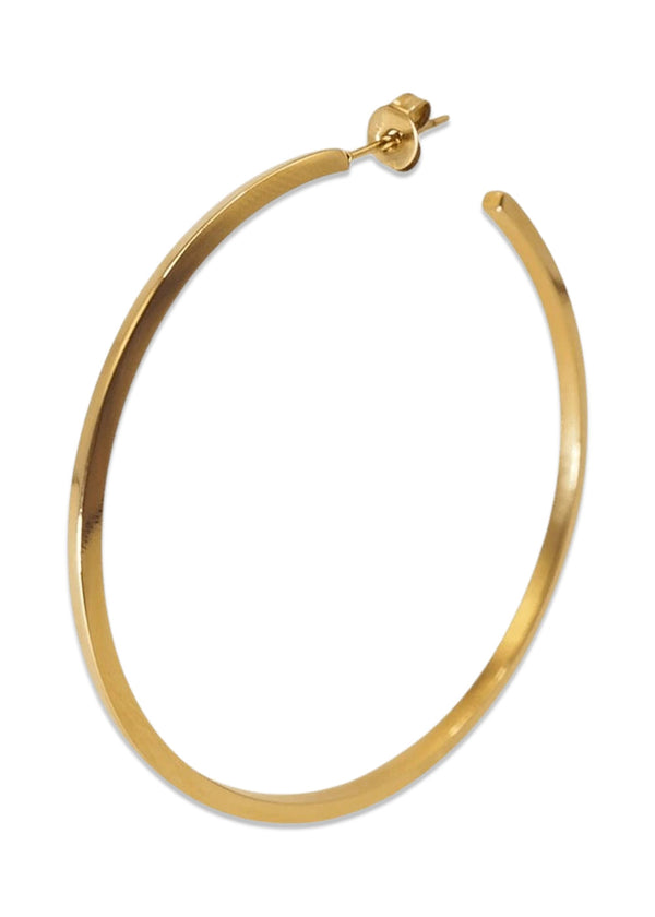 Olympia Hoop 43 - Gold Stainless Steel