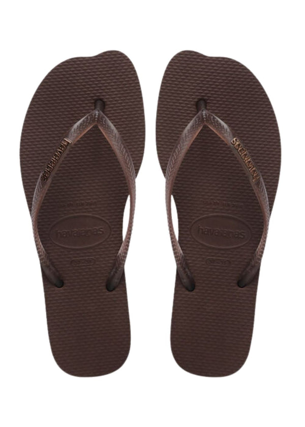 Hav. Slim Split - Dark Brown