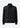 Extrafine Merino Wool Mixed Lens Zip Sweater - Black
