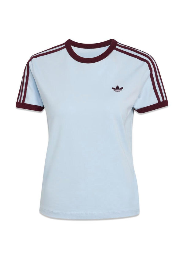 3S TEE SLIM - Crystal Sky-T-shirts-Adidas Originals-Butler Loftet