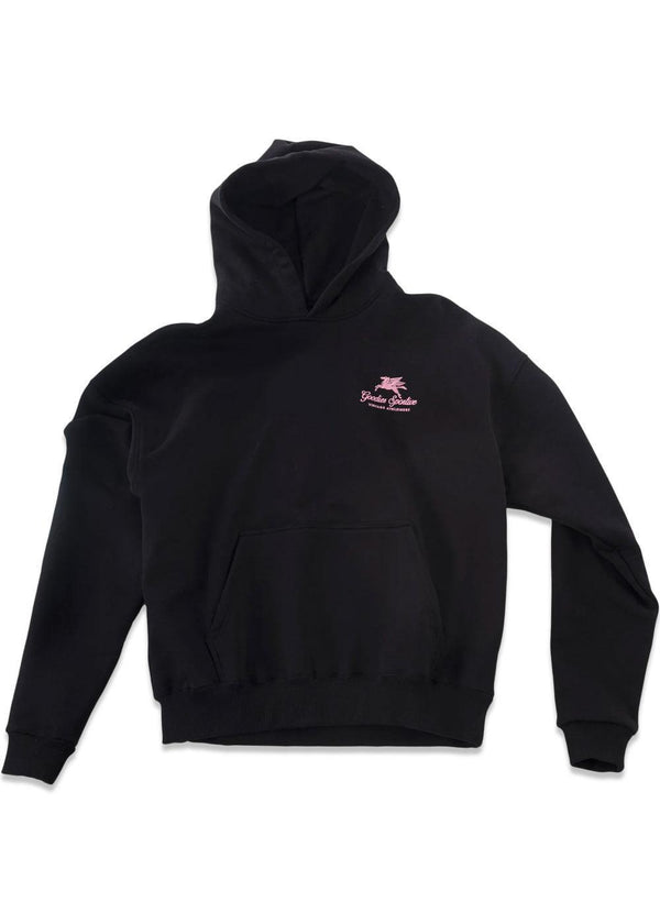550GMS PREMIUM BOXY HOODIE - Zwart-Hoodies-Goodies Sportive-Butler Loftet