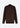 Wool Quater Zip Sweater - Brown