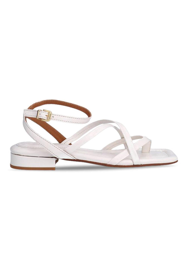 Billi Bis A4201 - Creme Lux Nappa 73. Køb sandaler her.