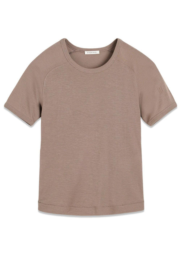 ALEZIA LYOCELL - Chocolate Chip-T-shirts-door Malene Birger-Butler Loftet