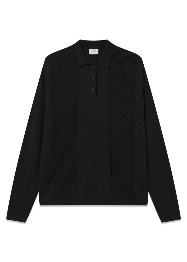 ASTERN LONGSLEEVE KNIT - Black-Knitwear-Forét-Butler Loftet