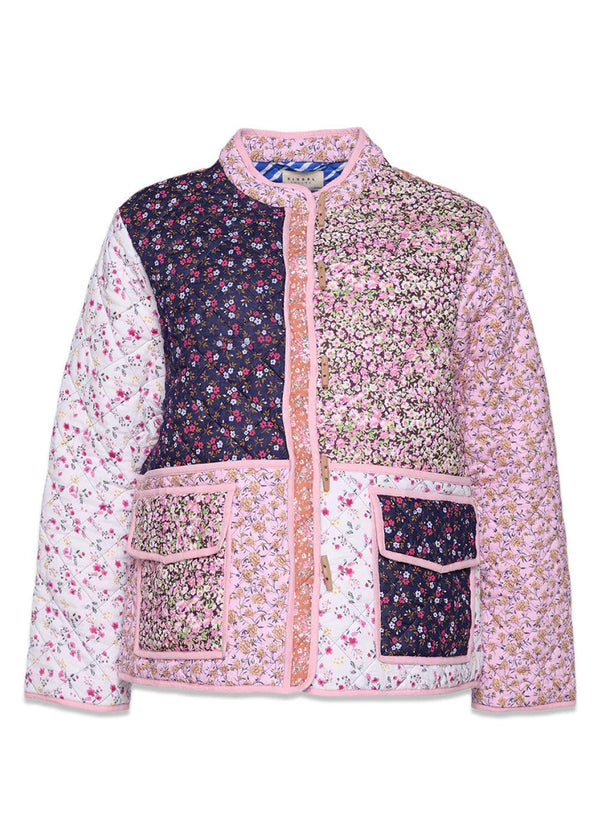 Adriane Quilted Cotton Jacket - Rose-Outerwear-Sissel Edelbo-Butler Loftet