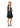 Aladia Drapy Satin Dress - Dark Blue-Dress-Neo Noir-Butler Loftet