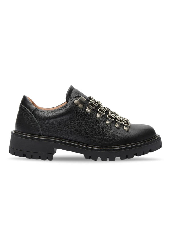 Alba - Zwart lederen schoenen-Playboy Footwear-Butler Loftet