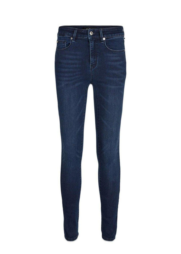 Ivy Copenhagen's IVY-Alexa Jeans Cool Midnight Blue - Denim Blauw. Koop hier jeans.