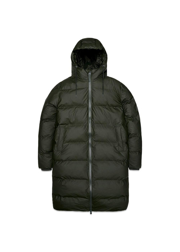 Alta langer pufferjack W3T4 - Groen-Bovenkleding-Rains-Butler Loftet