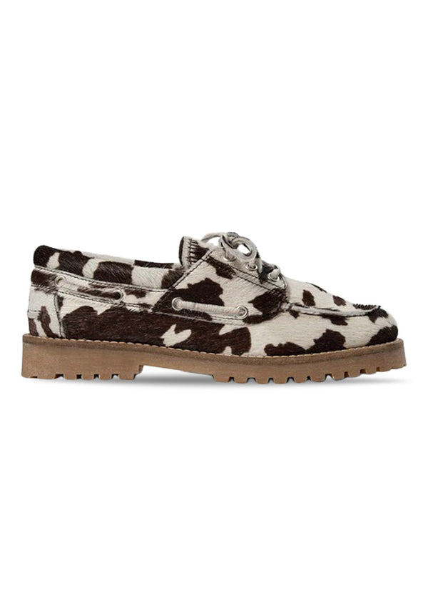 Alvina Pony - Bruine combo-schoenen-Pavement-Butler Loftet