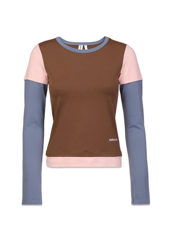 AmariRS Blouse - Multi Bruin-Blouses-RESUMÉ-Butler Loftet