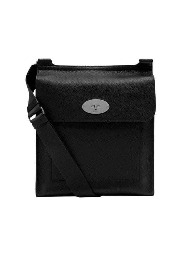 Antony Messenger N Small Classic Grain - Zwart-Tassen-Mulberry-Butler Loftet