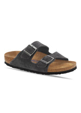 Birkenstocks Arizona VL SFB Fluweelgrijs - Fluweelgrijs. Koop hier sandalen.