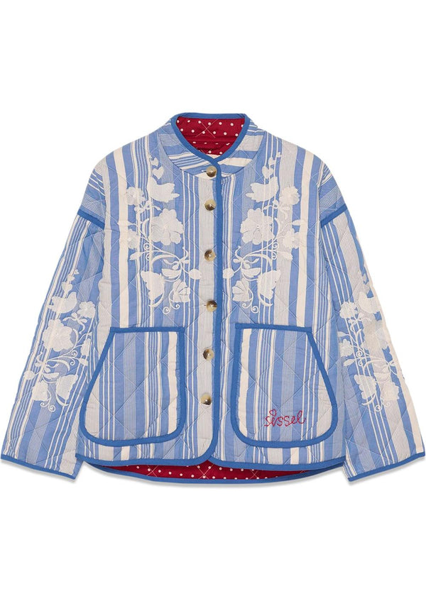 Asha Jas - Blauwe Strepen-Bovenkleding-Sissel Edelbo-Butler Loftet